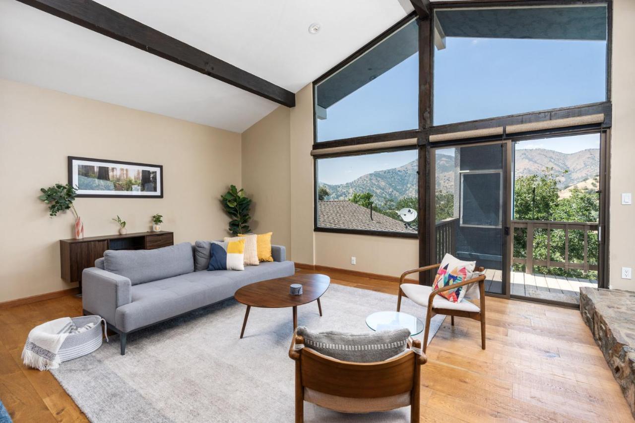 Mountain View, Hot Tub, Open Kitchen, 10M To Sequoia Βίλα Three Rivers Εξωτερικό φωτογραφία
